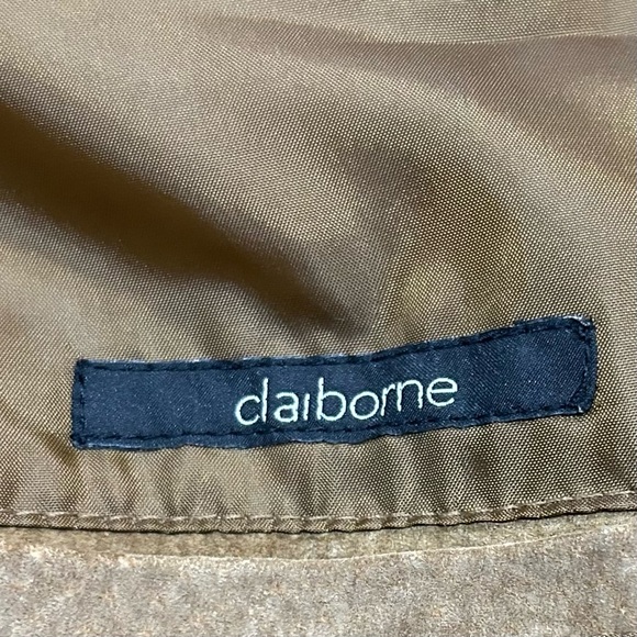 Claiborne Tan Suede Jacket - Picture 12 of 15